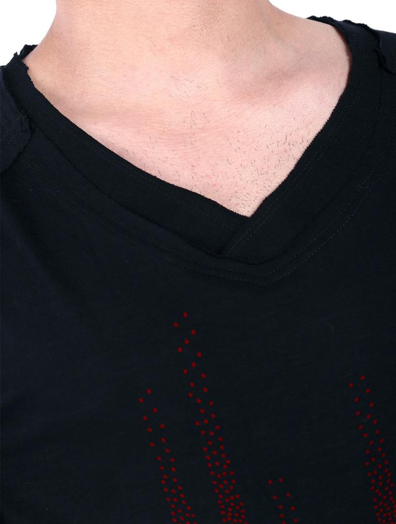 Tricou barbati negru XFactor Red Dots